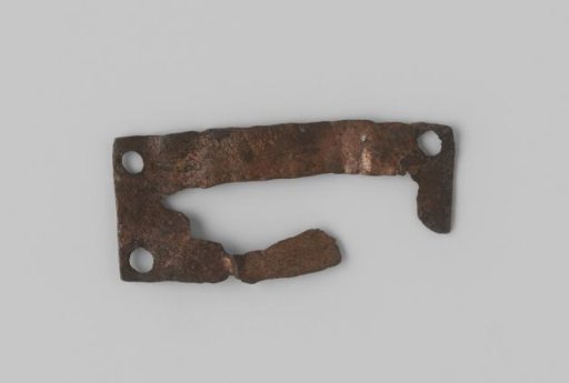 Trigger Plate of a Musket from the Wreck of the East Indiaman Hollandia