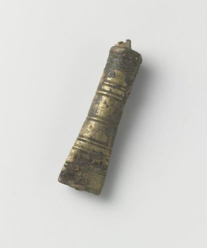 Brass instrument fragment from the wreck of the East Indiaman Hollandia
