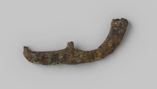 Fragment of a belt buckle from the wreck of the East Indiaman Hollandia