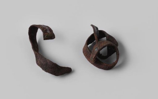 Copper strips from the wreck of the East Indiaman Hollandia