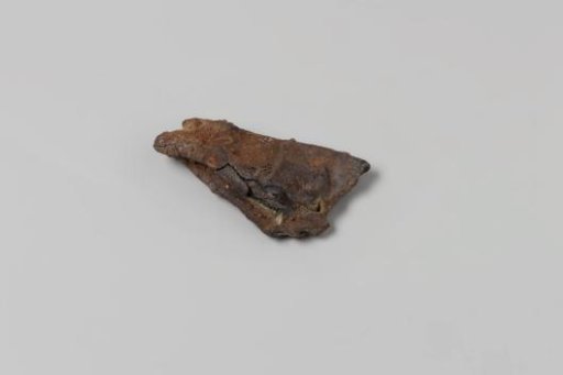 Tin fragment from the wreck of the East Indiaman Hollandia