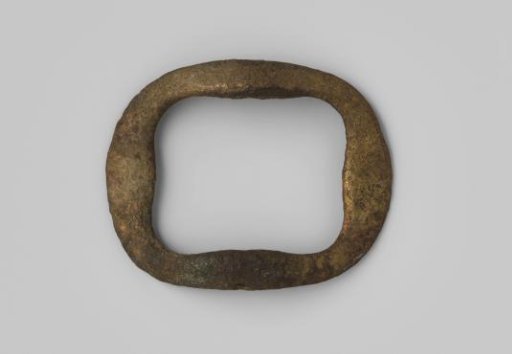 Shoe buckle from the wreck of the East Indiaman Hollandia