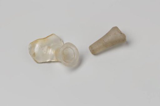 Fragments of a medicine or perfume bottle from the wreck of the East Indiaman Hollandia