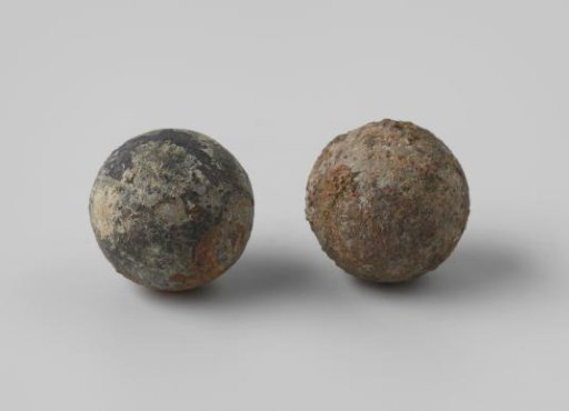 Musket Balls from the Wreck of the East Indiaman Hollandia