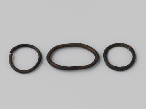 Ring-shaped fragments from the wreck of the East Indiaman Hollandia