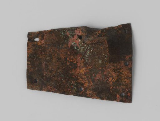Lock plate of a musket from the wreck of the East Indiaman Hollandia