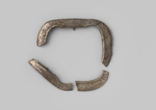 Fragments of shoe buckles from the wreck of the East Indiaman Hollandia