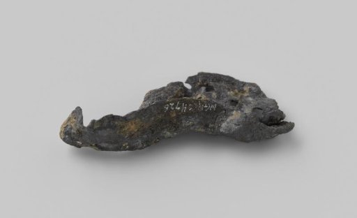Tin Fragment from the Wreck of the East Indiaman Hollandia