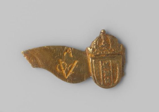 Fragment of a screw plate from a musket from the wreck of the East Indiaman Hollandia