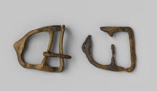 Belt buckles from the wreck of the East Indiaman Hollandia