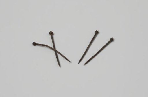 Pins from the wreck of the East Indiaman Hollandia