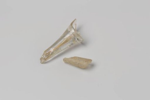 Fragments of a straight glass rod from the wreck of the East Indiaman Hollandia