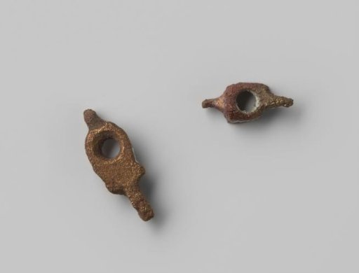 Parts of the lock of a weight closure from the wreck of the East Indiaman Hollandia