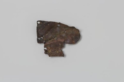 Fragment of a lock plate of a musket from the wreck of the East Indiaman Hollandia