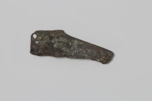 Fragment of a lock plate of a musket from the wreck of the East Indiaman Hollandia
