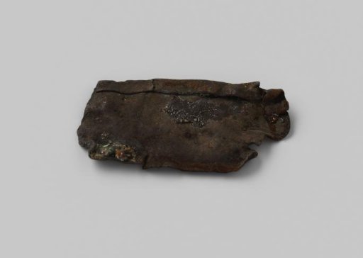 Fragment of plate work from the wreck of the East Indiaman Hollandia