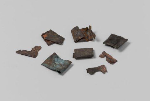 Fragments of mounting from the wreck of the East Indiaman Hollandia