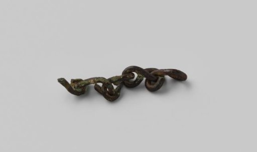 Fragment of a Chain, Four Links, from the Wreck of the East Indiaman Hollandia