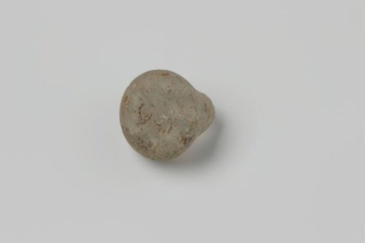Fragment of a baluster-shaped stem of a flute glass from the wreck of the East Indiaman Hollandia