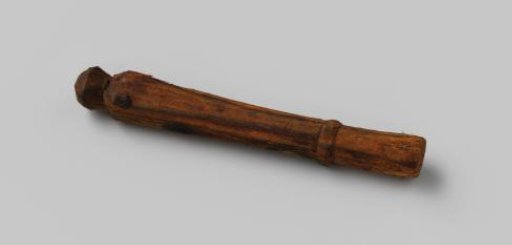 Wooden keel from the wreck of the East Indiaman Hollandia