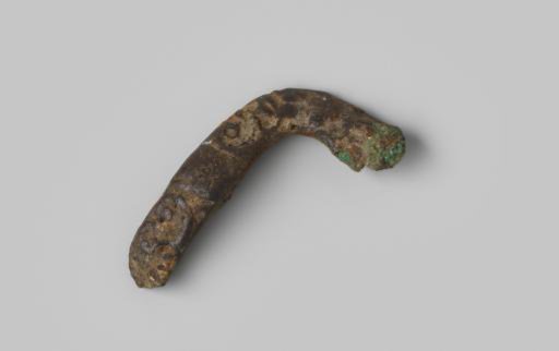 Fragment of a shoe buckle from the wreck of the East Indiaman Hollandia