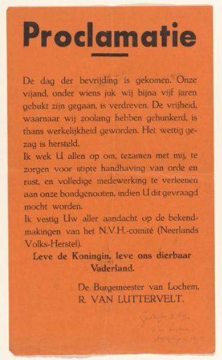 Proclamation