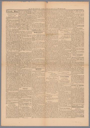 The Evening Post; daily newspaper for town and country