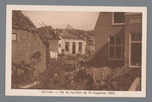 Borculo -- After the cyclone on 10 August 1925