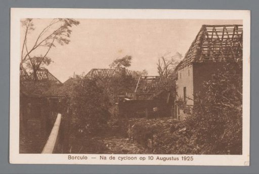 Borculo -- After the cyclone on 10 August 1925