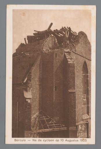 Borculo -- After the cyclone on 10 August 1925