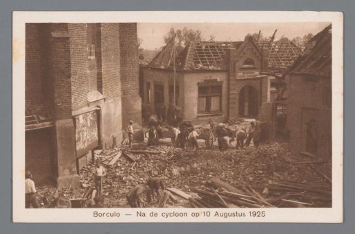 Borculo -- After the cyclone on 10 August 1925
