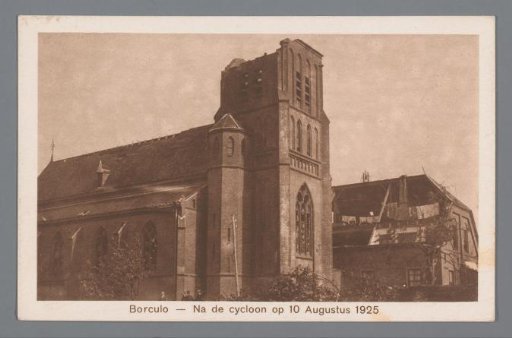 Borculo -- After the cyclone on 10 August 1925