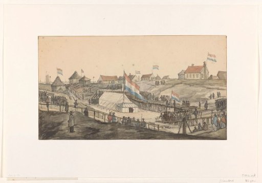 Laying of the First Stone for the Willemssluis, 1820