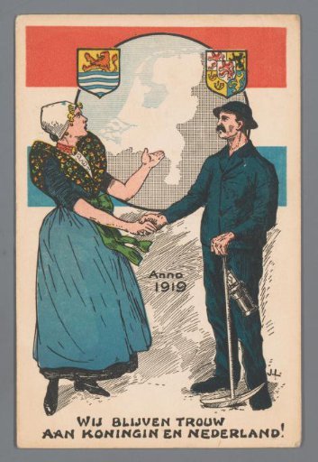 Zeeland and South Limburg show their attachment to the Dutch state