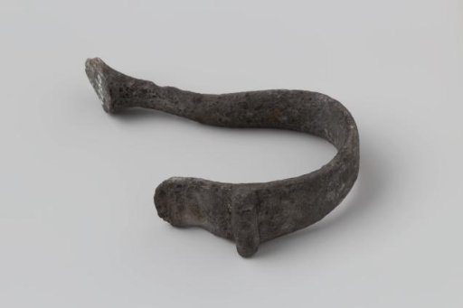 Tin Handle from the Wreck of the East Indiaman 't Vliegend Hart, Lost in 1735