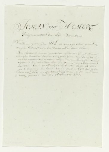 Satirical verses on the portrait of Johan van Hemert