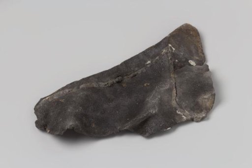 Fragment of a lead sheet from the wreck of the East Indiaman 't Vliegend Hart