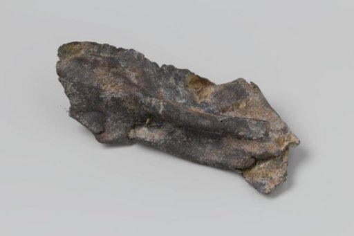 Fragment of a lead sheet from the wreck of the East Indiaman 't Vliegend Hart