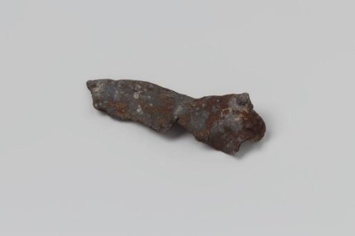 Fragment of a lead plate from the wreck of the East Indiaman 't Vliegend Hart