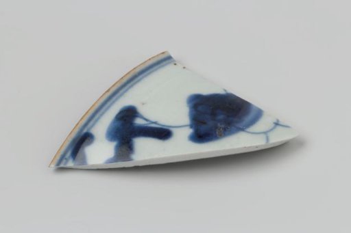 Fragment of a Bowl from the Wreck of the East Indiaman 't Vliegend Hart