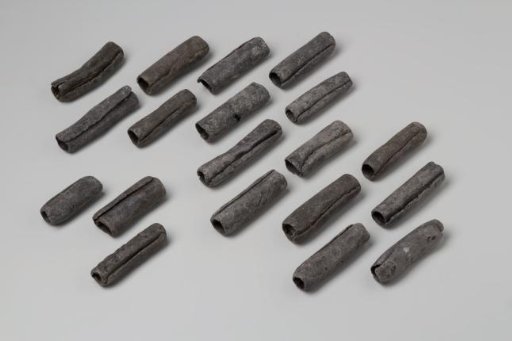 Rolls of lead from the wreck of the East Indiaman 't Vliegend Hart