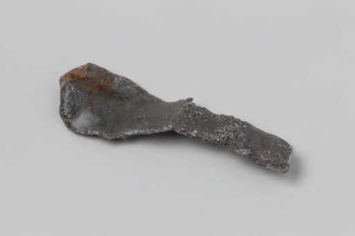 Fragment of a lead plate from the wreck of the East Indiaman 't Vliegend Hart