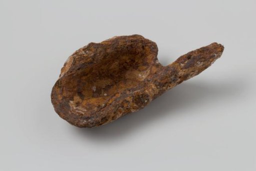 Iron concretions from the wreck of the East Indiaman 't Vliegend Hart, which sank in 1735, possibly part of a spoon auger