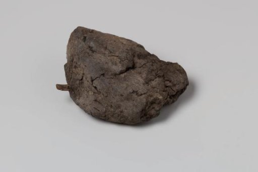 Lump of Peat Discovered or Dug Up from the Wreck of the East Indiaman 't Vliegend Hart