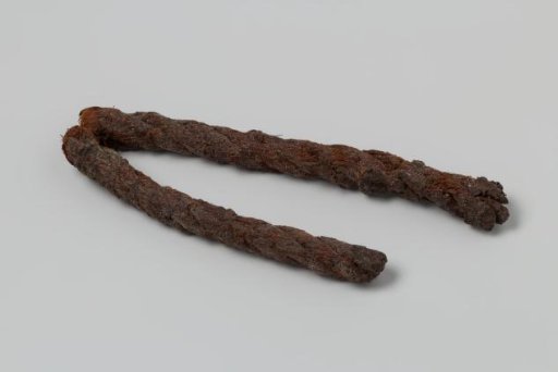 Rope fragment from the wreck of the East Indiaman 't Vliegend Hart, lost in 1735