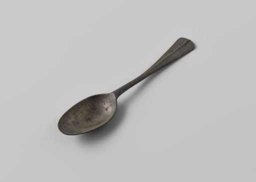 Pewter spoon from the wreck of the Dutch East Indiaman 't Vliegend Hart