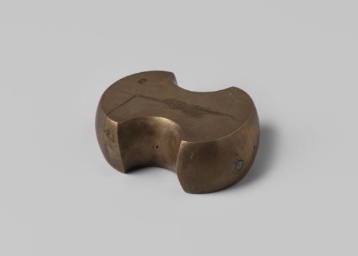 Chinese tael weight from the wreck of the Dutch East India ship 't Vliegend Hart