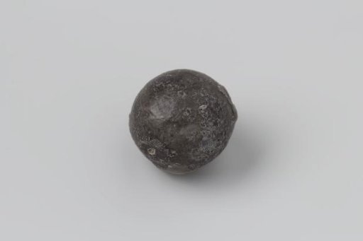 Musket ball from the wreck of the East Indiaman 't Vliegend Hart
