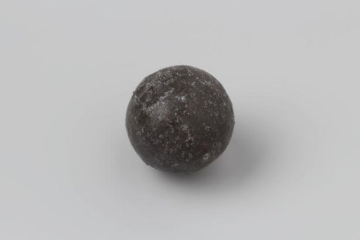 Musket ball from the wreck of the East Indiaman 't Vliegend Hart