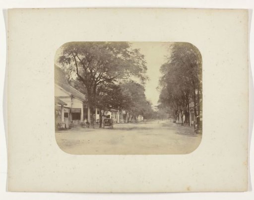 A Street Scene in Surabaya